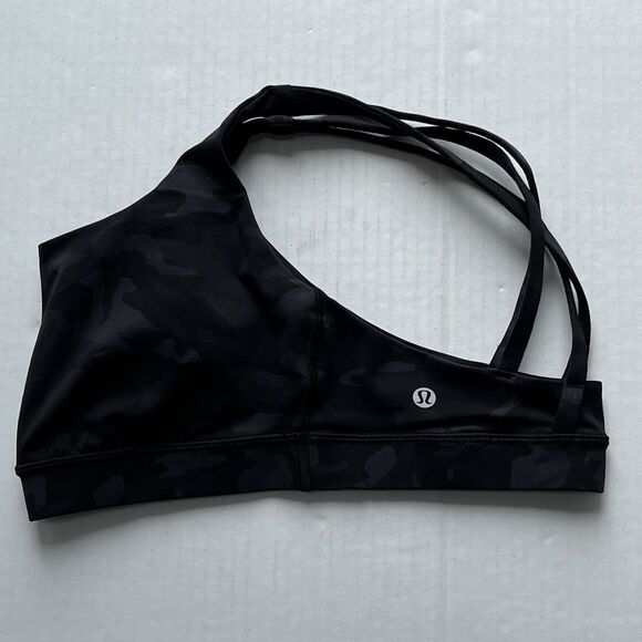 Lululemon Energy Bra Medium Support B–C Cup Yoga Running Hiking Sports Bra Sz 8 - Picture 5 of 11